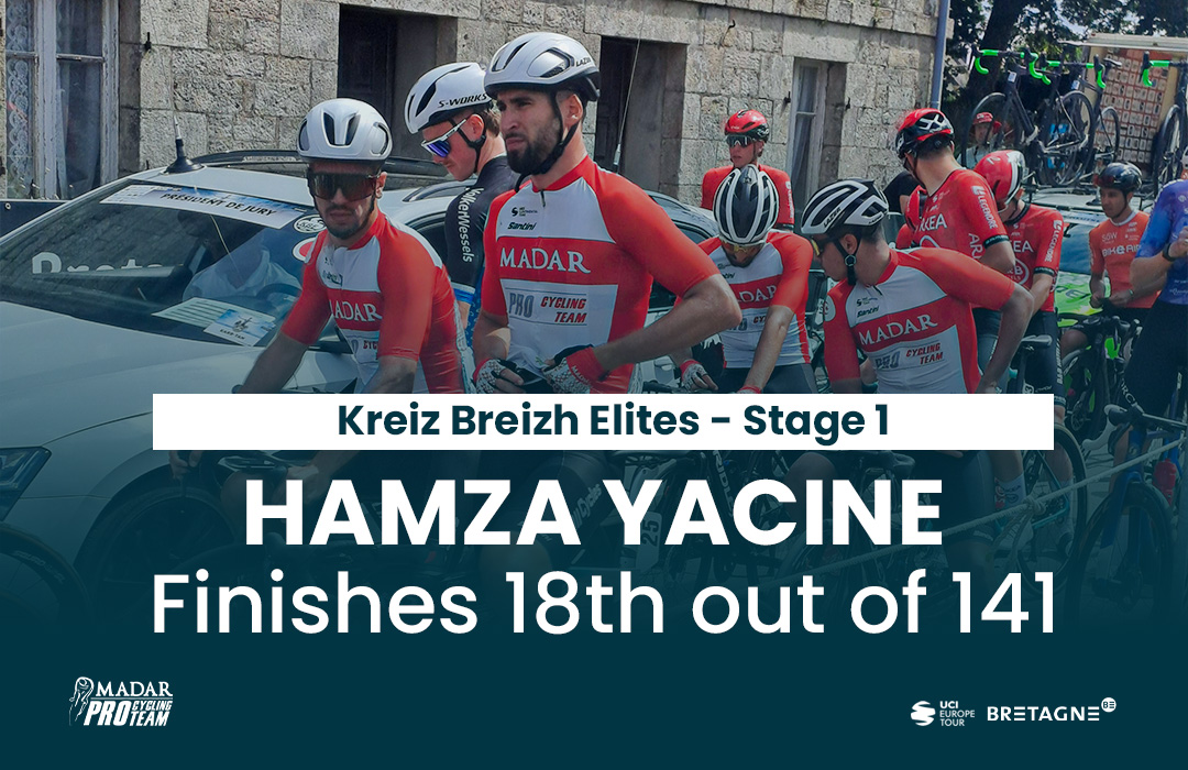 Kreiz Breizh elites - Hamza Yacine - Madar pro cycling team